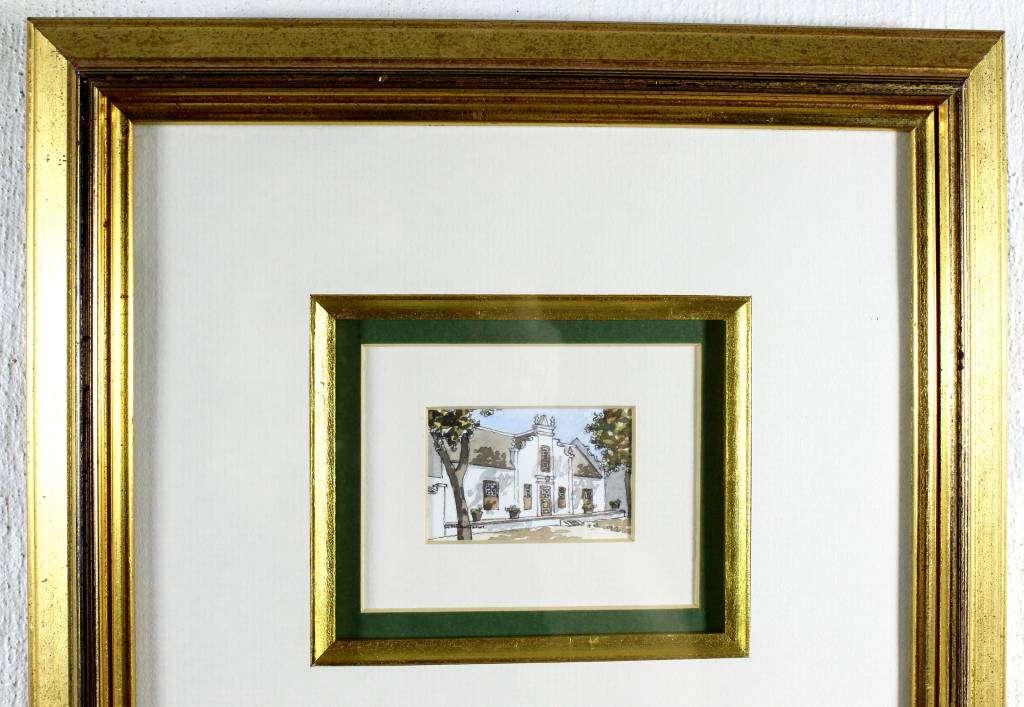 Alan Maling - Stellenbosch - Beautiful miniature art!