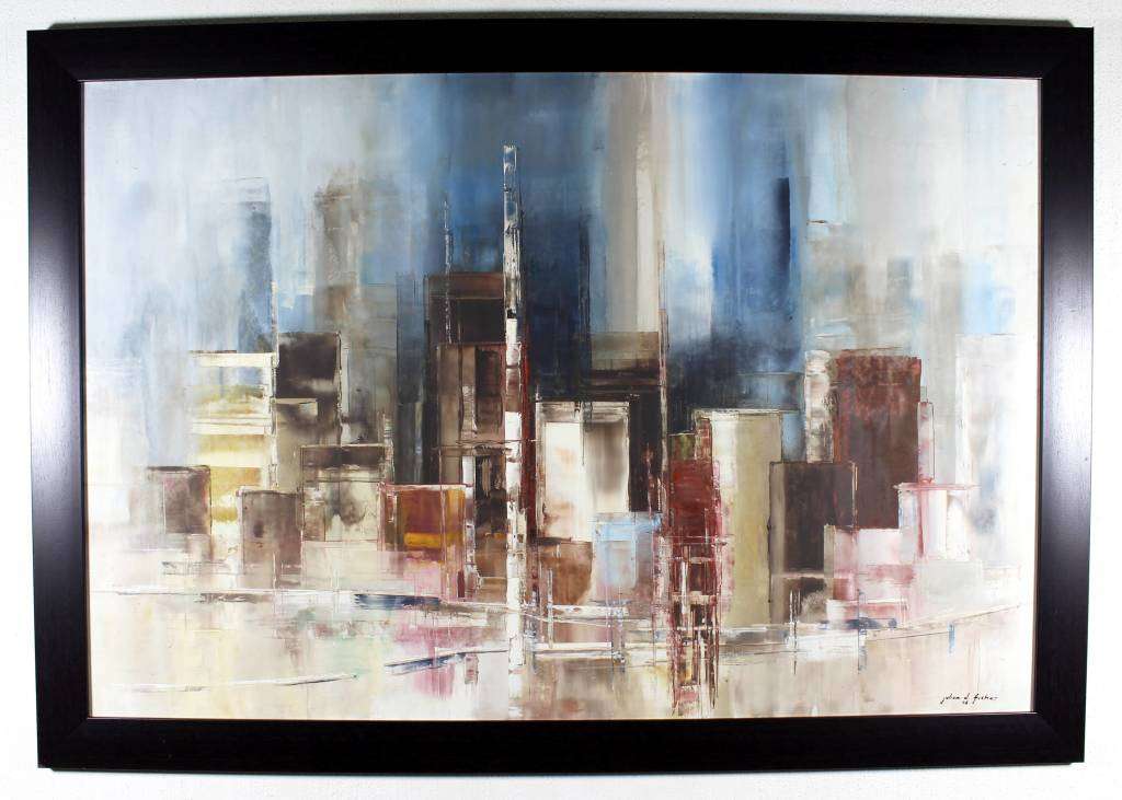 Julian D Fisher - Abstract city scene