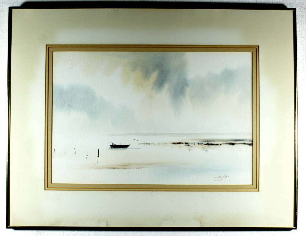 Johan Manefeldt - Lake scene