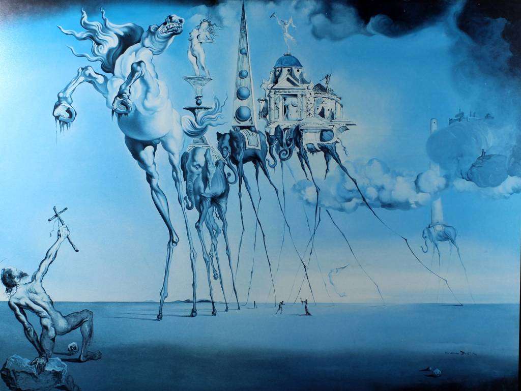 Salvador Dali - The temptation of St Anthony
