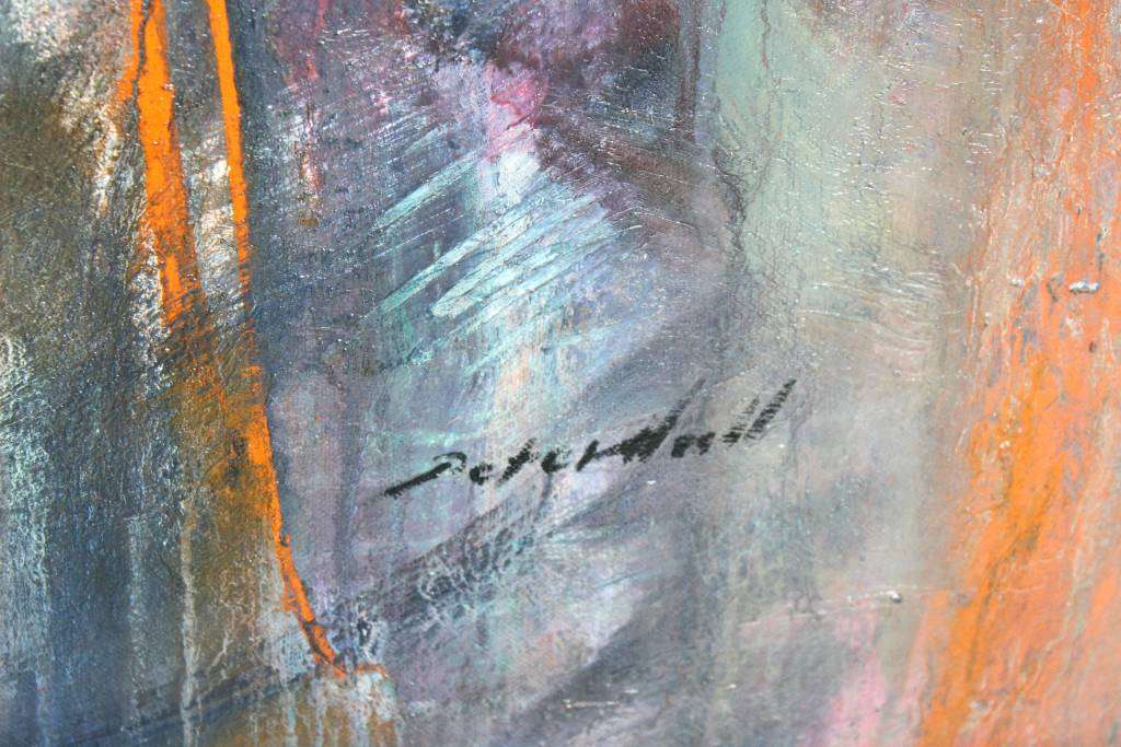 Peter Hall - Dark abstract figures