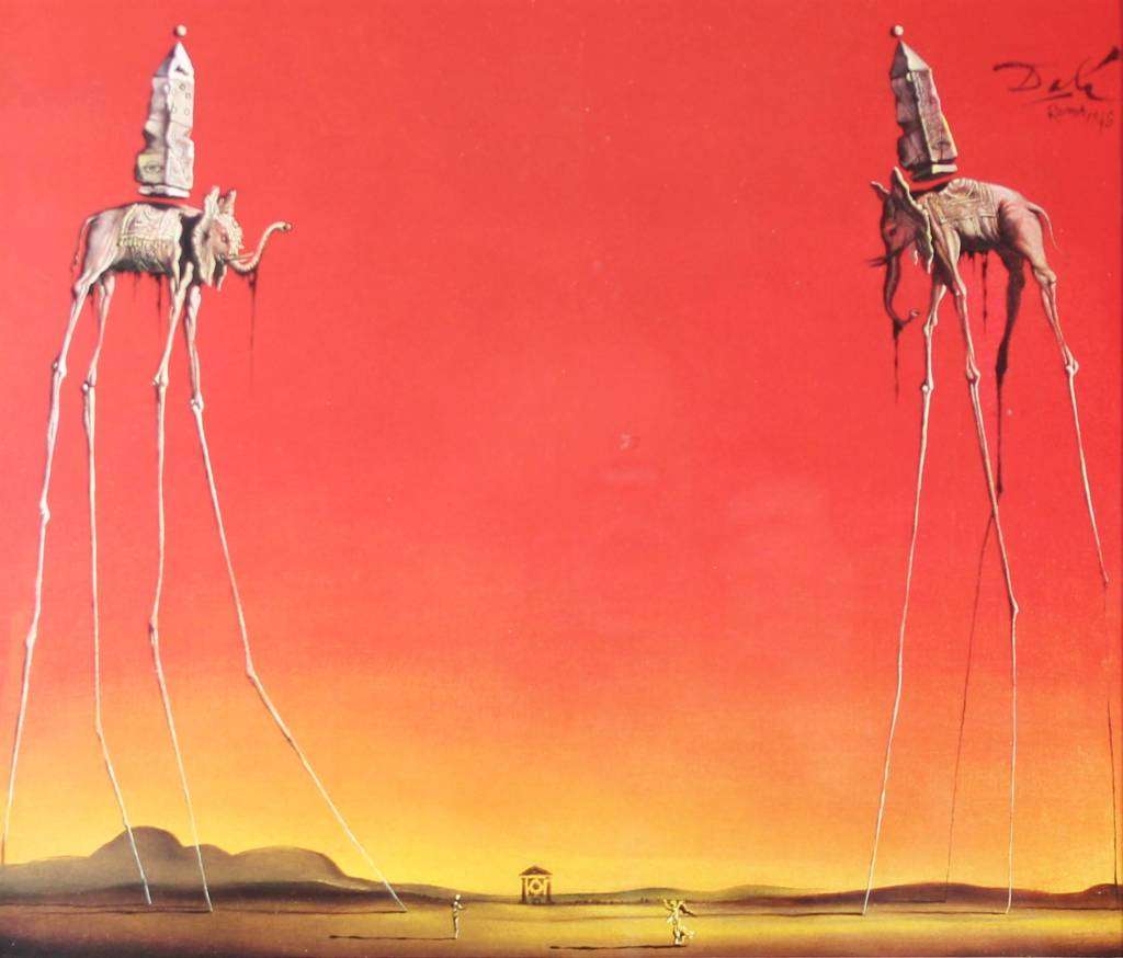 Salvador Dali - Les Elephants