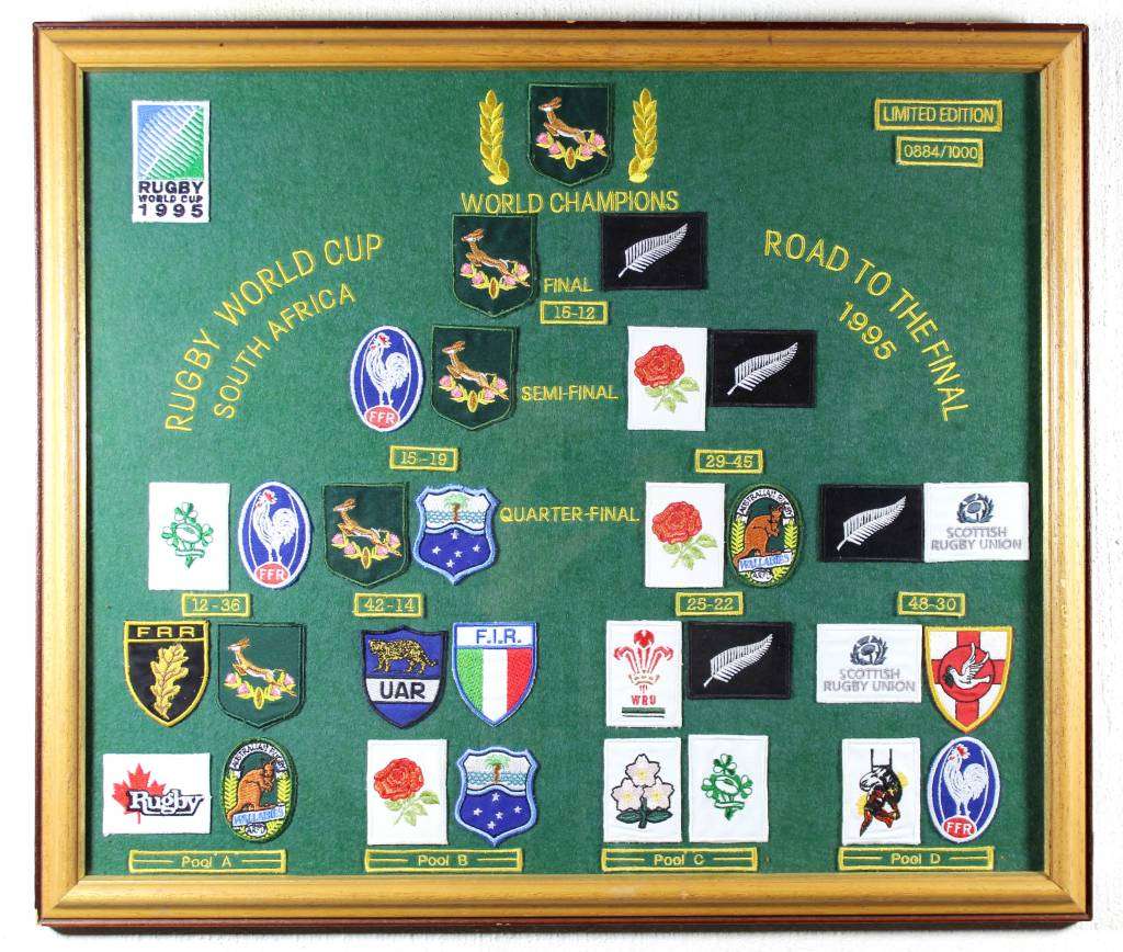 RWC 1995 - Road to the finals - Patches