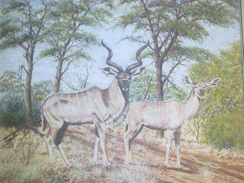 Nols Coetzee - Game painting