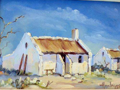 Ann Inggs - Sea cottage - A masterpiece!! - A little treasure!! Bid now!!