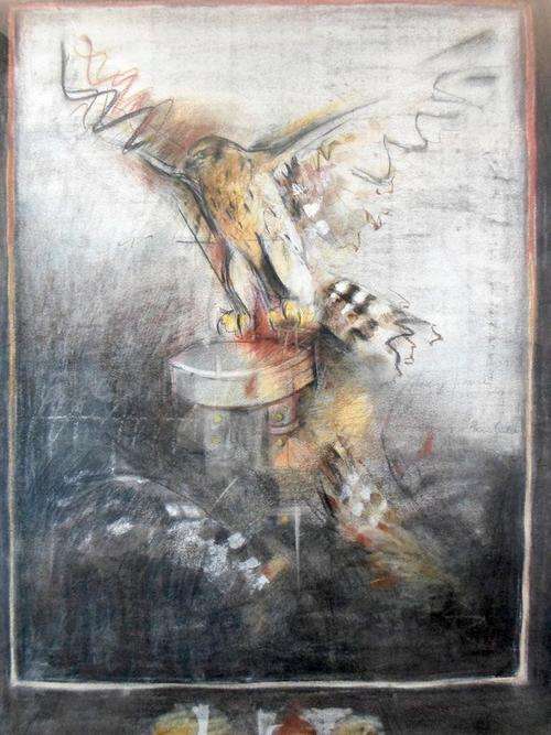 Pam Guhrs - Flight - A magnificent painting!! Own it, bid now!!