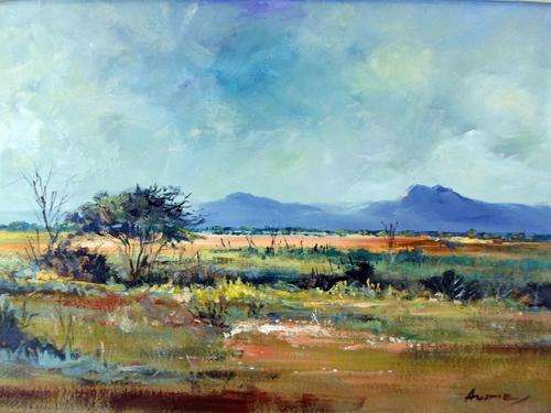 Louis Audie - A magnificent landscape!! Investment art at a low price, act fast!!