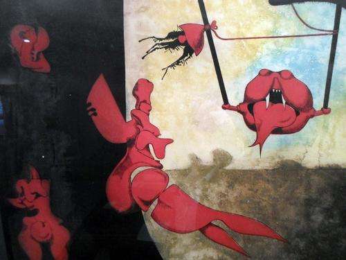 Roland Bugnon - Demon de Garde - Magnificent limited edition etching!! Bid now!