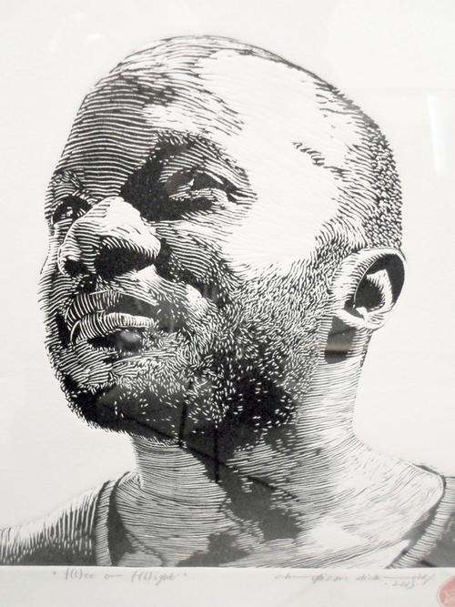 Christiaan Diedericks - F(l)ee or F(l)ight - Investment art at its finest! Bid now!!