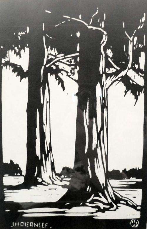 Pierneef - Bluegum trees - A beautiful photo lithograph!! Bid now!
