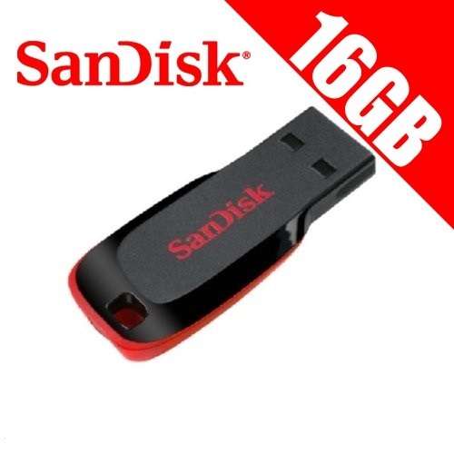 SanDisk Cruzer Blade 16GB USB Flash Drive