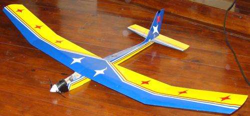 GLIDER, RADIO CONTROLED, ABOUT A 3M WINGSPAN