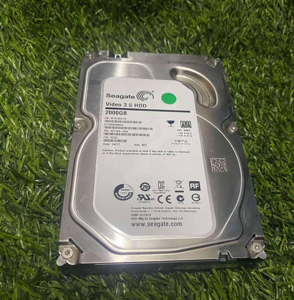 Seagate 2TB Sata hdd 3.5