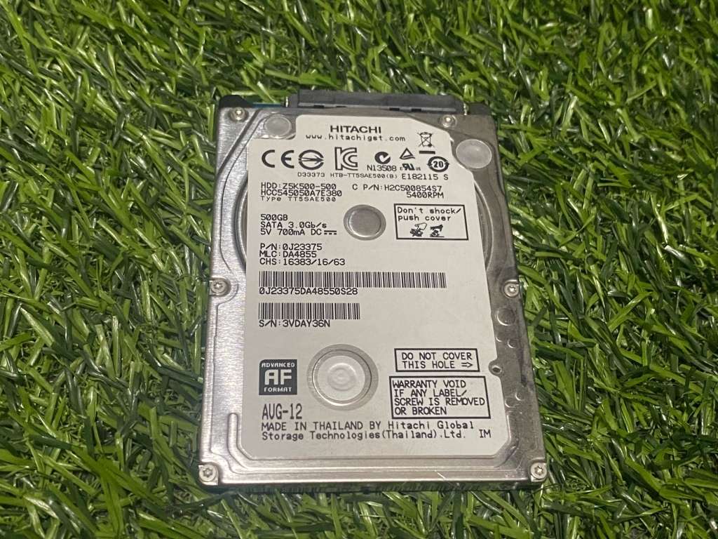 Hitachi 500gb hdd Sata 2.5
