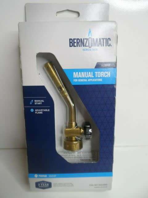 Bernzomatic Manual torch