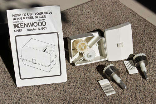 Kenwood Chef accessory  Bean and Peel Slicer