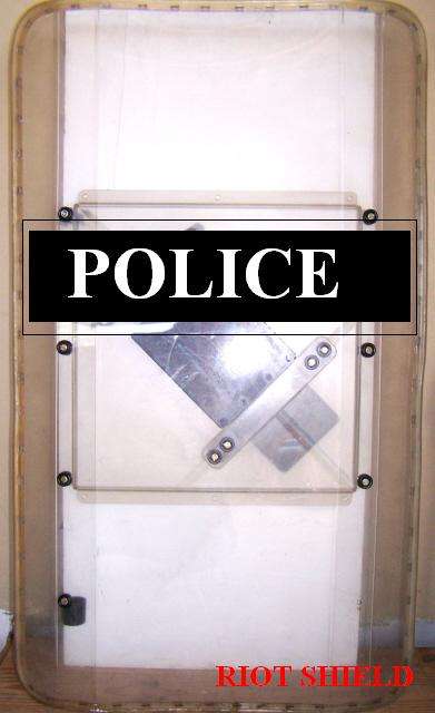 Obsolete Riot Shield/Helmit/Gas mask package