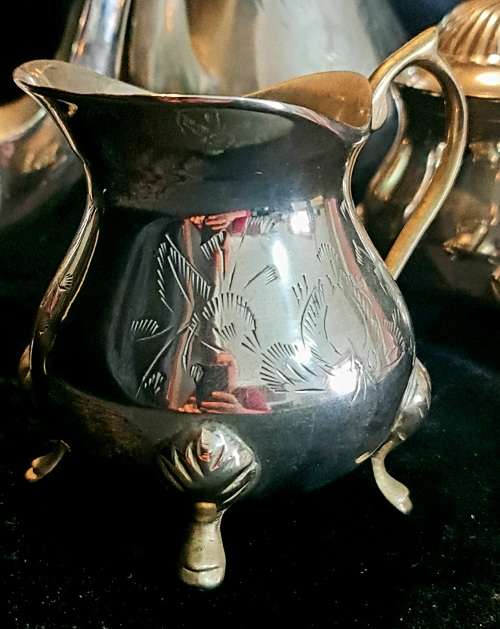 Antique Brass Tea Coffee Set