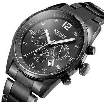 MEGIR 2010 Men Japan Quartz Watch