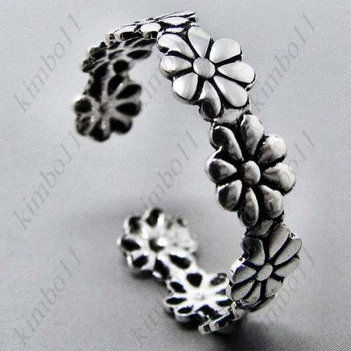 Fahion Retro Little Daisy Summertime Alloy Joker Flowers Joint Ring Foot Rings
