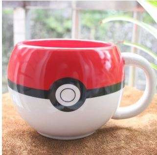 Anime Poke Ball Figural Mug