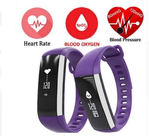 M2 Blood Pressure Oxygen Oximeter Heartrate  Sport Bracelet