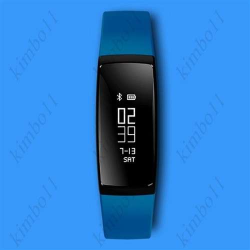 V07 Smart Bracelet Blood Pressure Heart Rate Pedometer Mileage Calorie Sleep Monitor Call SMS Remind
