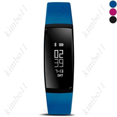 V07 Smart Bracelet Blood Pressure Heart Rate Pedometer Mileage Calorie Sleep Monitor Call SMS Remind