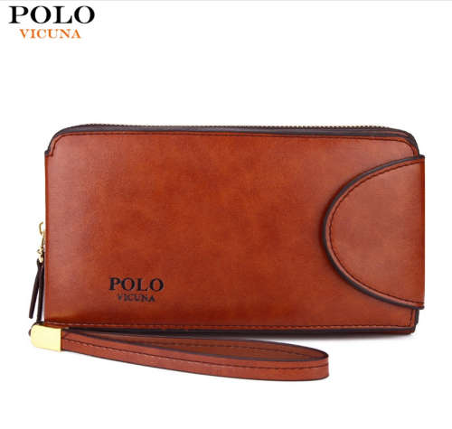 VICUNA POLO Multi-card Leather Wallet With Removable Card Holder (2 Colours to Choose From)