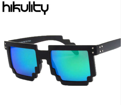 Retro Pixel Sunglasses (7 Colours to Choose From)