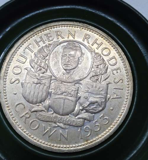 RHODES CENTENARY CROWN 1853-1953