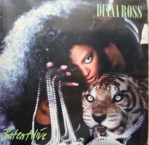 Diana Ross/ Chain Reaction/ lp/ vg vg 1985