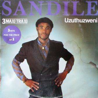 Sandile/ Give Me, Give Me/ lp cover has watermark, vinyl in very good condition