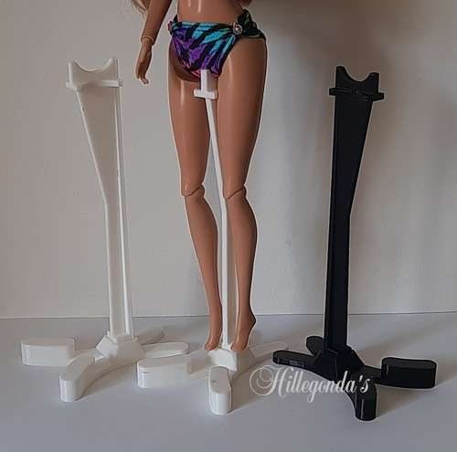 Stands for Barbie dolls