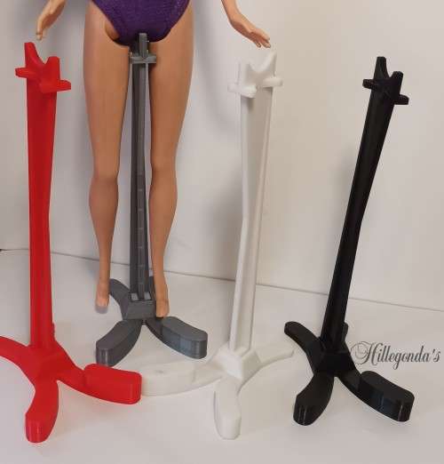 Stands for Barbie dolls