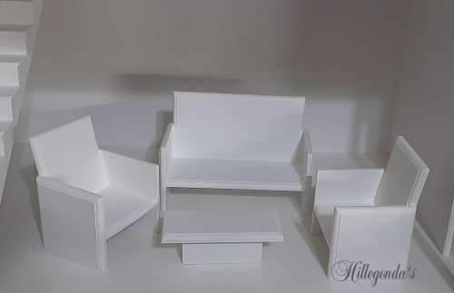 Lounge set for Barbie dolls