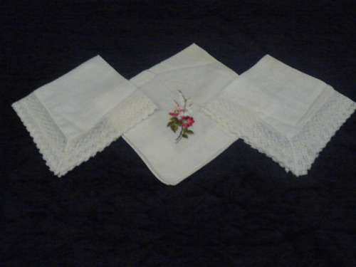 VINTAGE COTTON HANKIES