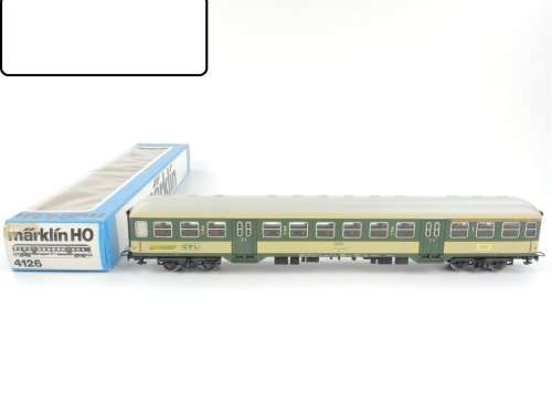 Marklin Ho 4127 cl 2 passenger coach Luxenburg
