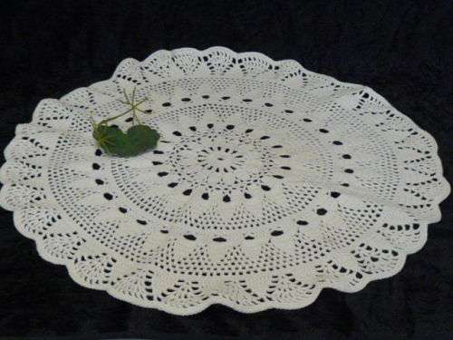 HAND CROCHETED DOILIE 50 CM