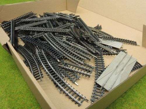 Job Lot N guage Trix 4904, 4974 etc.  112 used tracks