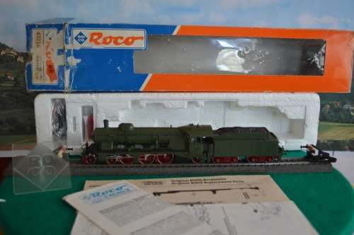 E3Y209 Roco H0 43216 steam Locomotive with tender Wurttemberg analogue