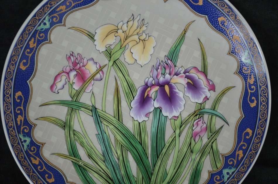 Japanes BWA floral side plate