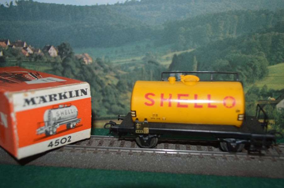 Marklin Ho vintage shell tanker 4502 boxed