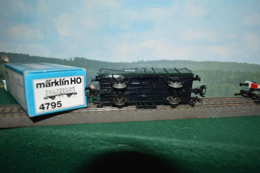 Marklin Ho 4795 gondola green