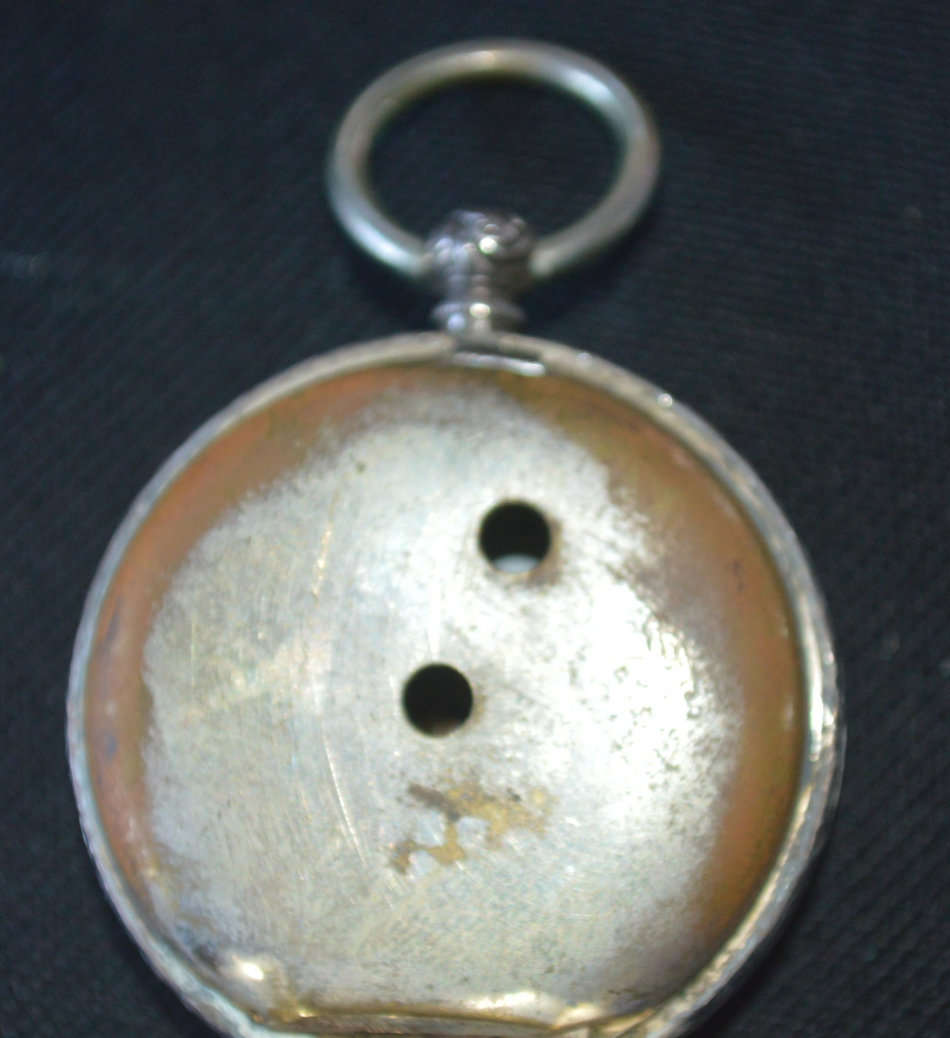 Lovely enamaled face key wind pocket watch housing
