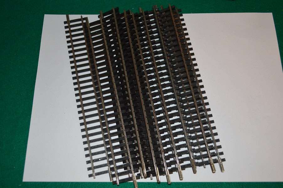 Fleischman straight tracks 20cm K track