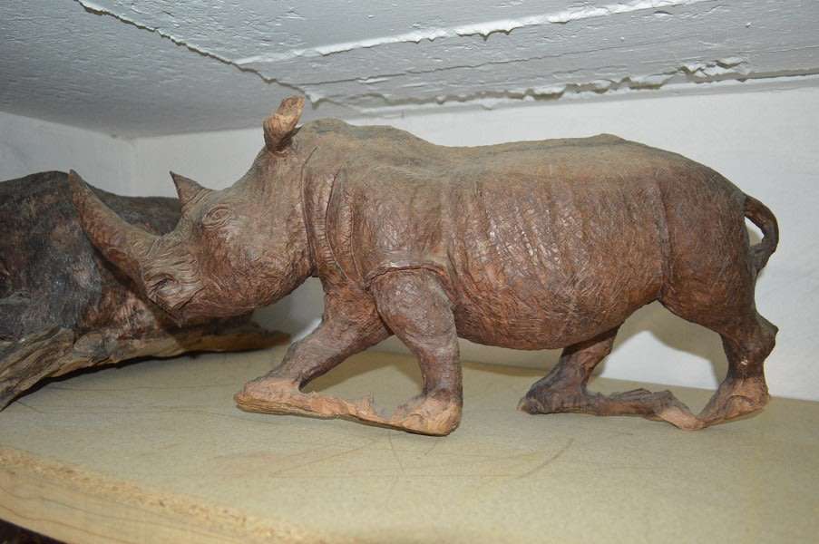 SPECIAL ### Justice Ncube large from the 80`s ironwood carved buffalo of rosewood base