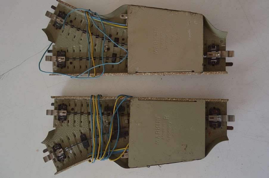 MARKLIN HO M track left and right turn out 5118 and 5119