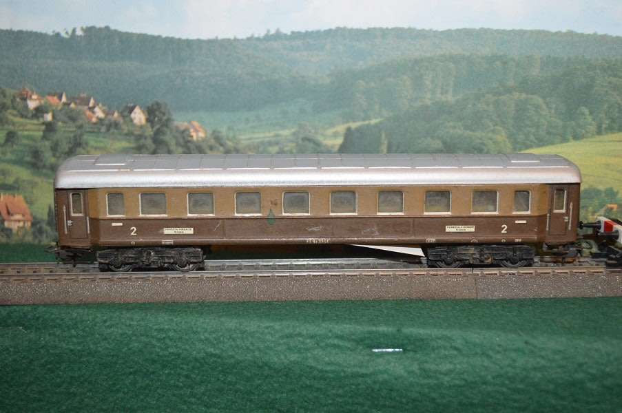 Vintage collection tin Marklin 4036 FS 2nd class passenger coach