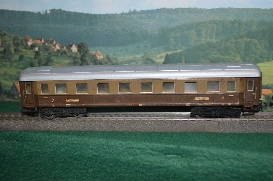 Vintage collection tin Marklin 4036 FS 2nd class passenger coach